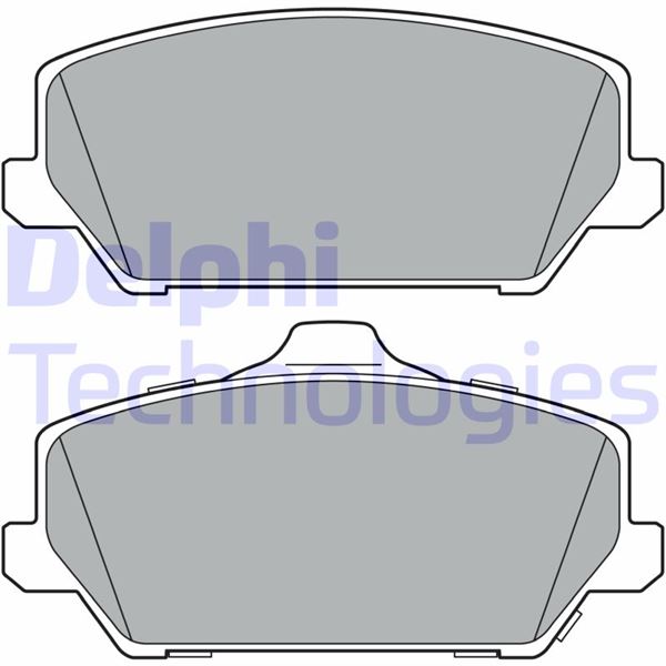 DELPHI LP3403 Fren Sistemleri Fren Balatası - HYUNDAI i30 (PDE, PD, PDEN) uyumlu