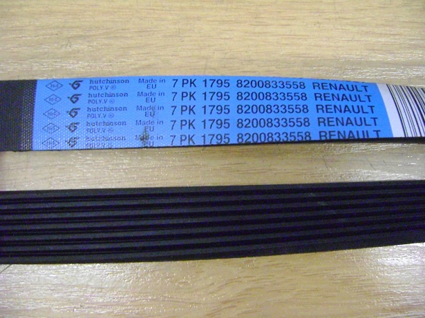 Kanallı Kayış - RENAULT ORIJINAL - 8200833558 Ürün Görseli