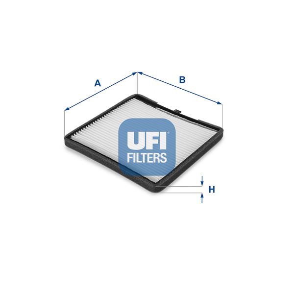 UFI 53.116.00 İklimlendirme Sistemi Polen Filtresi - KIA PICANTO II (TA) uyumlu