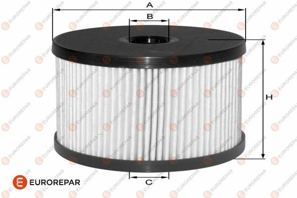 EUROREPAR 1682270780 Motor Yağ Filtresi - CITROËN C4 II (NC_) uyumlu