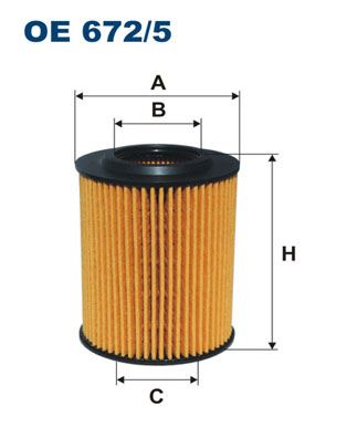 FILTRON OE 672/5 Motor Yağ Filtresi - BMW 1 (F20) uyumlu