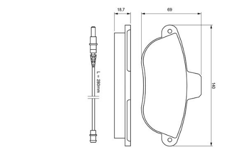 BOSCH 0 986 424 415 30-GRP-0 986 424 415 Ürün Görseli