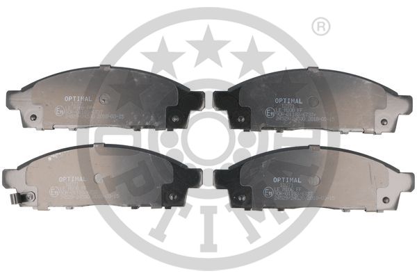 OPTIMAL BP-12371 Fren Sistemleri Fren Balatası - MITSUBISHI L200 / TRITON (KA_T, KB_T) uyumlu