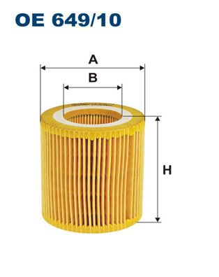 FILTRON OE 649/10 Motor Yağ Filtresi - BMW 5 (F10) uyumlu