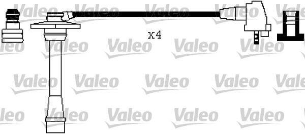VALEO 346453 Ateşleme Sistemi Ateşleme Kablosu - TOYOTA COROLLA (_E10_) uyumlu