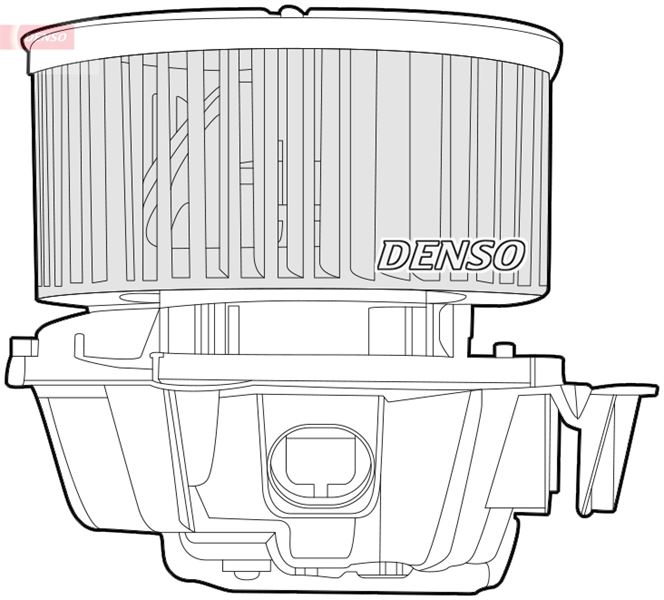 DENSO DEA46001 İklimlendirme Sistemi Fan Parçaları - NISSAN MICRA III (K12) uyumlu