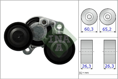 Schaeffler INA 534 0482 10 Motor Kayış Gergisi - BMW 1 (F20) uyumlu