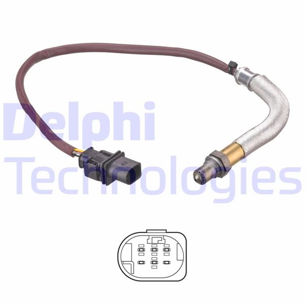 DELPHI ES21238-12B1 Emme & Egzoz Sistemi Egzoz Sensörleri - MERCEDES-BENZ E-SERISI (W212) uyumlu