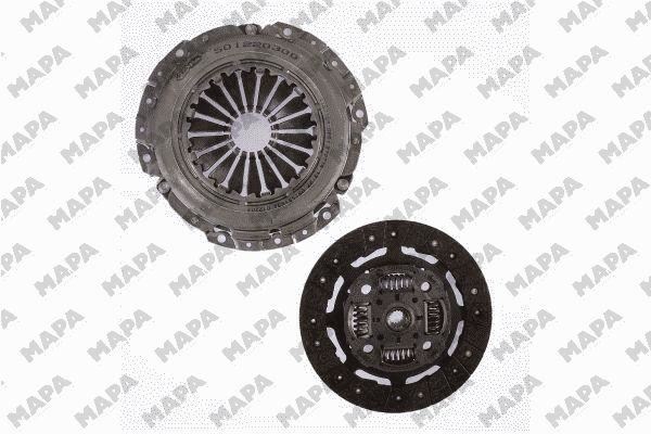 MAPA 001220109 Debriyaj Sistemi Debriyaj Seti - FORD FIESTA VI (CB1, CCN) uyumlu