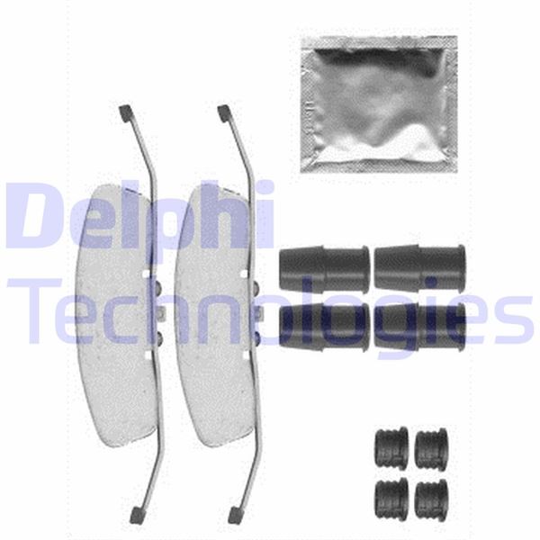 DELPHI LX0586 Fren Sistemleri Fren Diski - VW GOLF VI (5K1) uyumlu