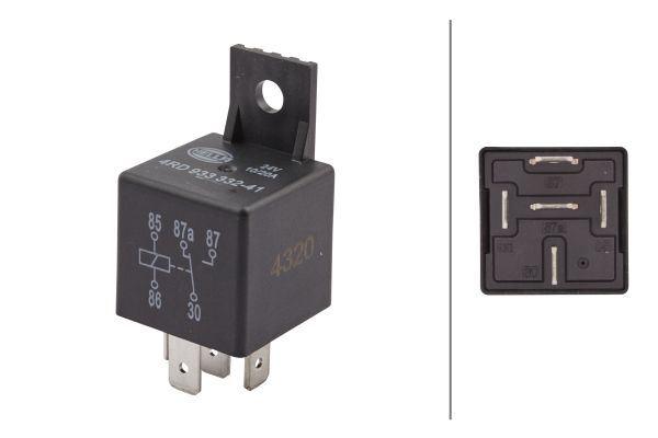HELLA 4RD 933 332-411 Elektrik Sistemi Röle & Sigorta