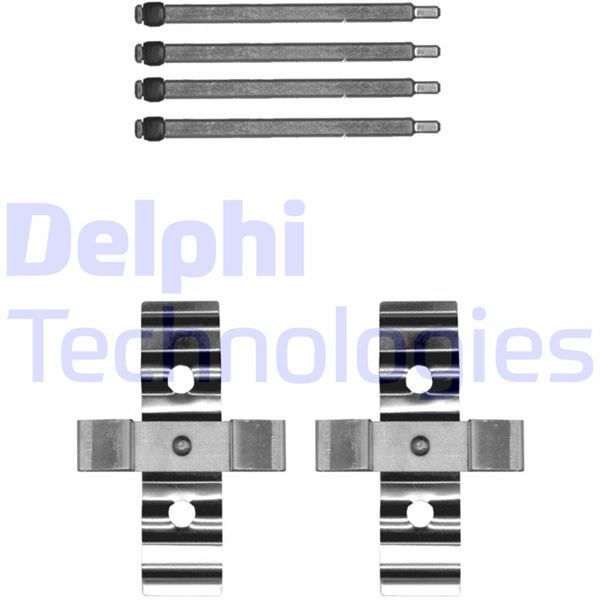 DELPHI LX0702 Fren Sistemleri Fren Diski - VOLVO V70 II (285) uyumlu