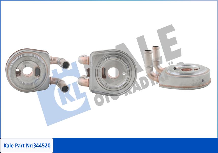 KALE OTO RADYATÖR 344520 Motor Yağ Soğutucusu - PEUGEOT 206 Hatchback (2A/C) uyumlu