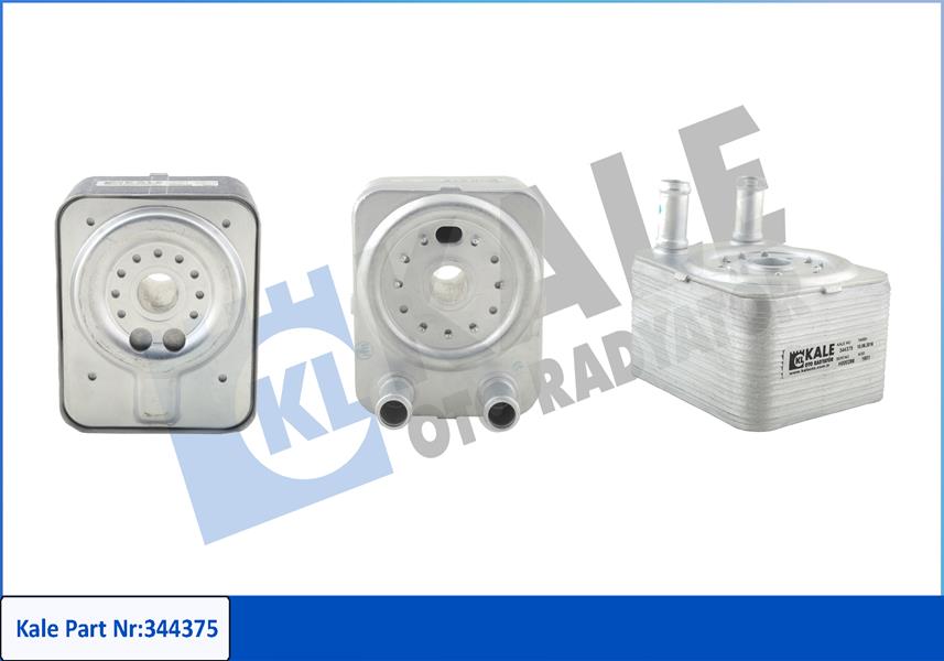 KALE OTO RADYATÖR 344375 Motor Yağ Soğutucusu - AUDI A4 B5 (8D2) uyumlu