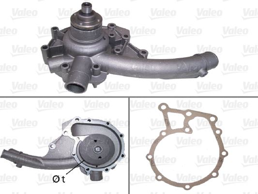 VALEO 506095 Motor Devirdaim - MERCEDES-BENZ 190 (W201) uyumlu