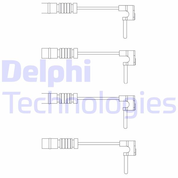 DELPHI LZ0120 Fren Sistemleri Aşınma Göstergesi - MERCEDES-BENZ 190 (W201) uyumlu