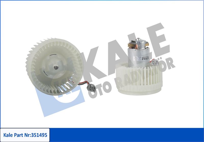 KALE OTO RADYATÖR 351495 İklimlendirme Sistemi Fan Parçaları - VOLVO S80 I (184) uyumlu