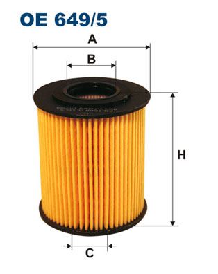 FILTRON OE 649/5 Motor Yağ Filtresi - BMW 7 (E38) uyumlu