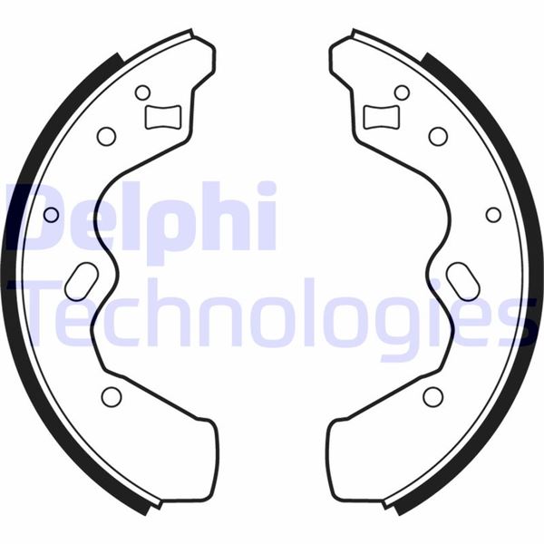DELPHI LS1878 Fren Sistemleri Fren Pabucu - MAZDA DEMIO (DW) uyumlu