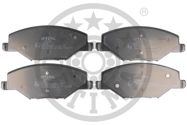 OPTIMAL BP-12630 Fren Sistemleri Fren Balatası - SKODA FABIA II (542) uyumlu