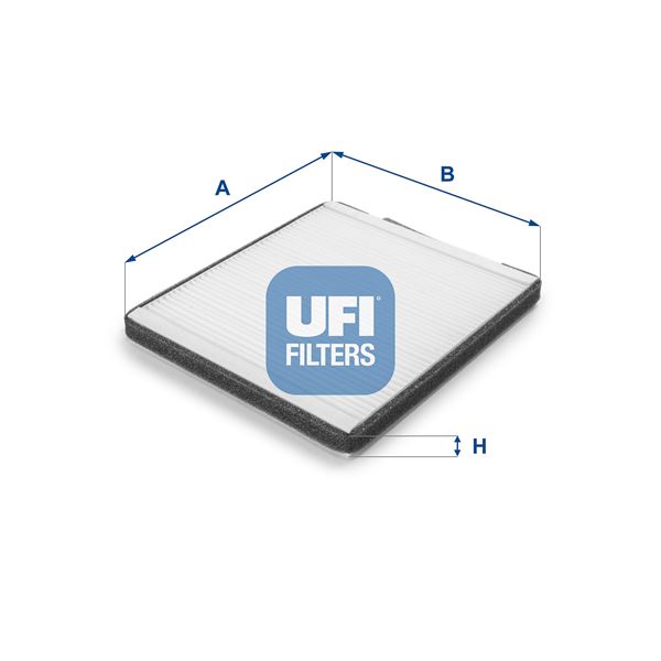 UFI 53.141.00 İklimlendirme Sistemi Polen Filtresi - CHEVROLET AVEO / KALOS Sedan (T250, T255) uyumlu