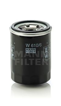 MANN-FILTER W 610/6 Motor Yağ Filtresi - HONDA CIVIC IV Hatchback (EC, ED, EE, EF) uyumlu