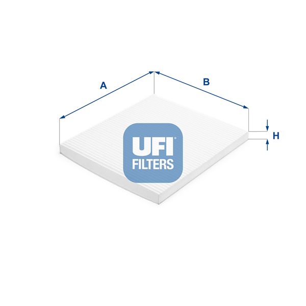 UFI 53.390.00 İklimlendirme Sistemi Polen Filtresi - KIA RIO III (UB) uyumlu