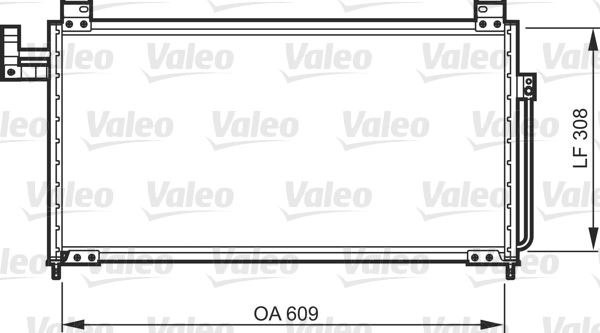 VALEO 818087 İklimlendirme Sistemi Klima Radyatörü - MAZDA 323 S VI Sedan (BJ) uyumlu
