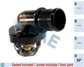 FAE 5322689 Motor Termostat - PEUGEOT 306 Hatchback (7A, 7C, N3, N5) uyumlu