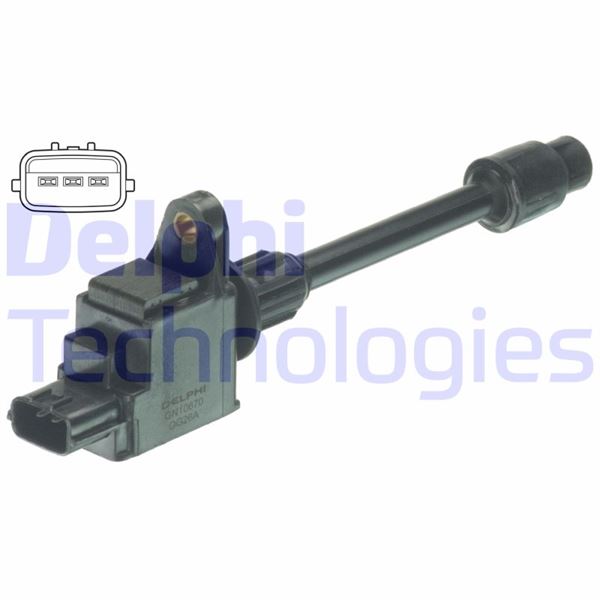 DELPHI GN10670-12B1 Ateşleme Sistemi Ateşleme Bobini - NISSAN MAXIMA / MAXIMA QX V (A33) uyumlu