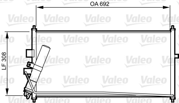 VALEO 817822 İklimlendirme Sistemi Klima Radyatörü - NISSAN ALMERA II Hatchback (N16) uyumlu