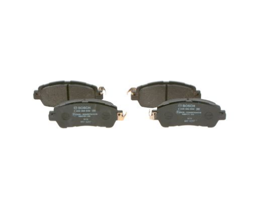 BOSCH 0 986 494 832 Fren Sistemleri Fren Balatası - MAZDA 2 Hatchback (DL, DJ) uyumlu
