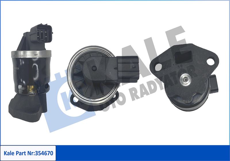 KALE OTO RADYATÖR 354670 Motor EGR Parçaları - HONDA JAZZ II (GD_, GE3, GE2) uyumlu