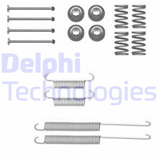 DELPHI LY1392 Fren Sistemleri Fren Kampanası - VW AMAROK (2HA, 2HB, S1B, S6B, S7A, S7B, AGD) uyumlu