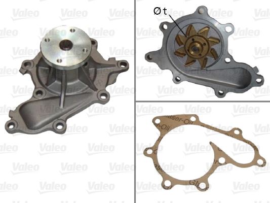 VALEO 506702 Motor Devirdaim - NISSAN ALMERA II Hatchback (N16) uyumlu