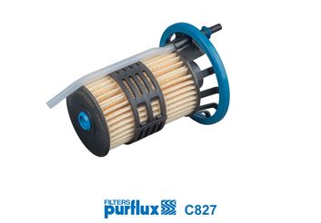 PURFLUX C827 Yakıt Sistemi Yakıt Filtresi - FIAT DOBLO Cargo (263_) uyumlu