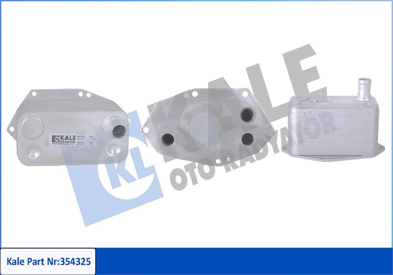 KALE OTO RADYATÖR 354325 Motor Yağ Soğutucusu - BMW 7 (E38) uyumlu