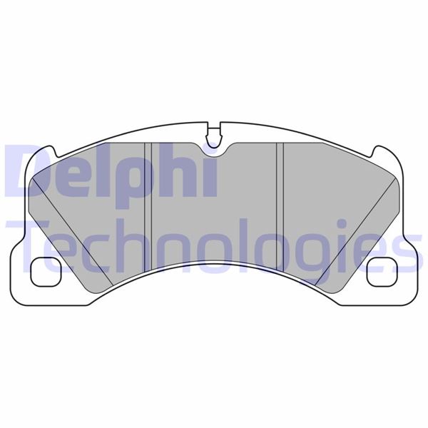 DELPHI LP3629 Fren Sistemleri Fren Balatası - PORSCHE CAYENNE (92A) uyumlu