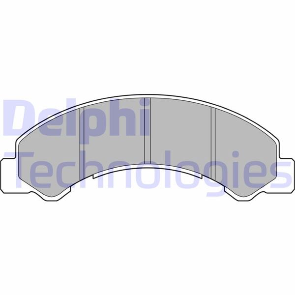 DELPHI LP2769 Fren Sistemleri Fren Balatası - ISUZU ELF uyumlu