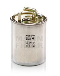 MANN-FILTER WK 842/20 Yakıt Sistemi Yakıt Filtresi - MERCEDES-BENZ SPRINTER 2-t Minibüs/Otobüs (B901, B902) uyumlu