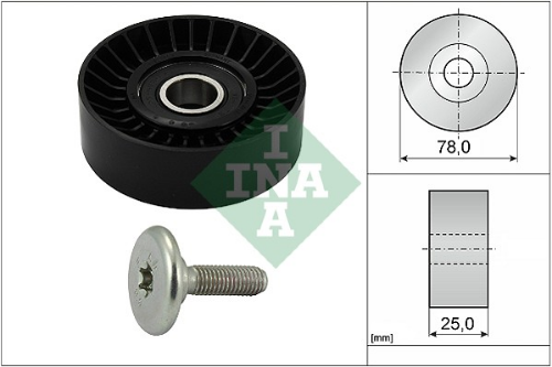 Schaeffler INA 532 0439 10 Motor Yönlendirme & Kılavuz Makarası - CITROËN XSARA PICASSO (N68) uyumlu