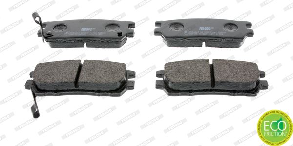 FERODO FDB804 Fren Sistemleri Fren Balatası - MITSUBISHI PAJERO II Canvas Top (V2_C, V4_C) uyumlu