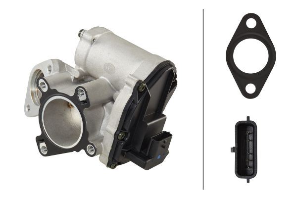 HELLA 6NU 014 864-101 Motor EGR Parçaları - RENAULT MEGANE III Hatchback (BZ0/1_, B3_) uyumlu