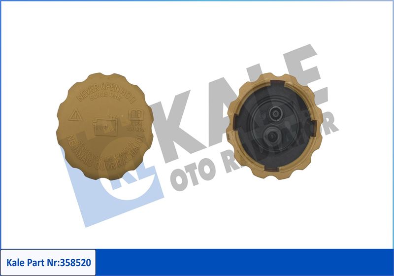 KALE OTO RADYATÖR 358520 Soğutma Sistemi İmbusat Deposu - CHEVROLET MATIZ (M200, M250) uyumlu