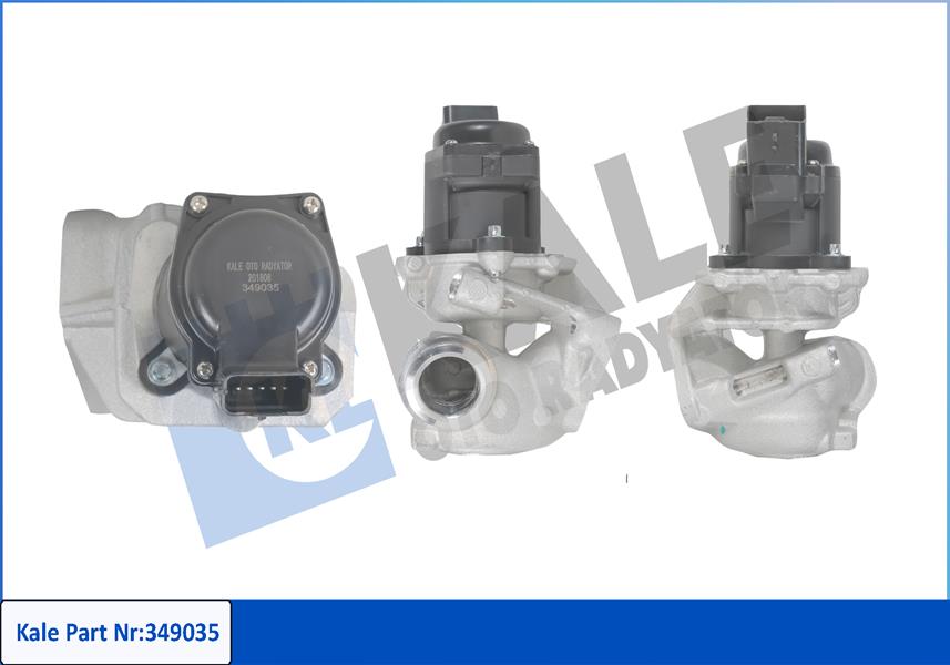 KALE OTO RADYATÖR 349035 Motor EGR Parçaları - MAZDA 3 Sedan (BL) uyumlu