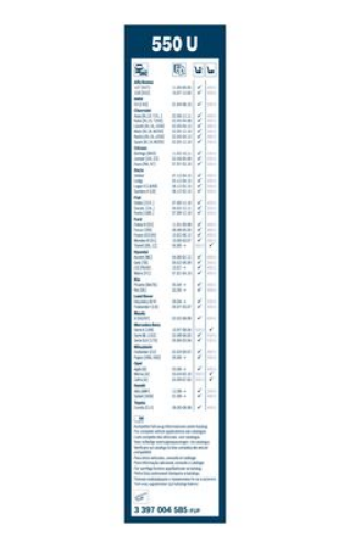 Silecek Süpürgesi - BOSCH - 3 397 004 585