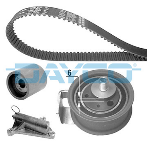 DAYCO KTB405 Motor Triger Seti - AUDI A4 B5 (8D2) uyumlu