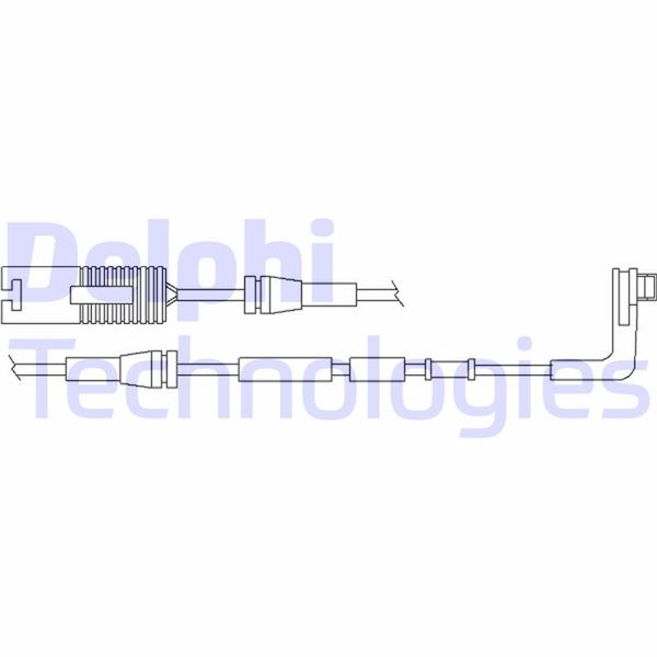 DELPHI LZ0178 Fren Sistemleri Aşınma Göstergesi - LAND ROVER FREELANDER 2 (L359) uyumlu