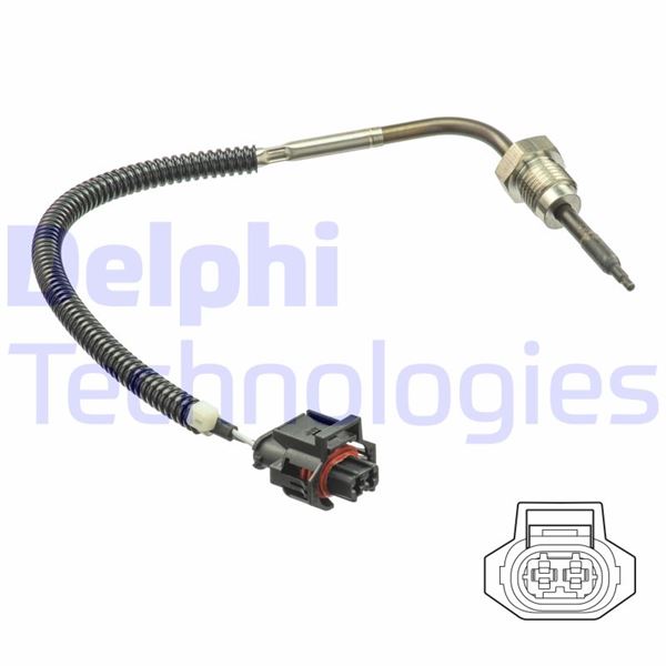 DELPHI TS30198 Emme & Egzoz Sistemi Egzoz Sensörleri - CHEVROLET CAPTIVA (C100, C140) uyumlu