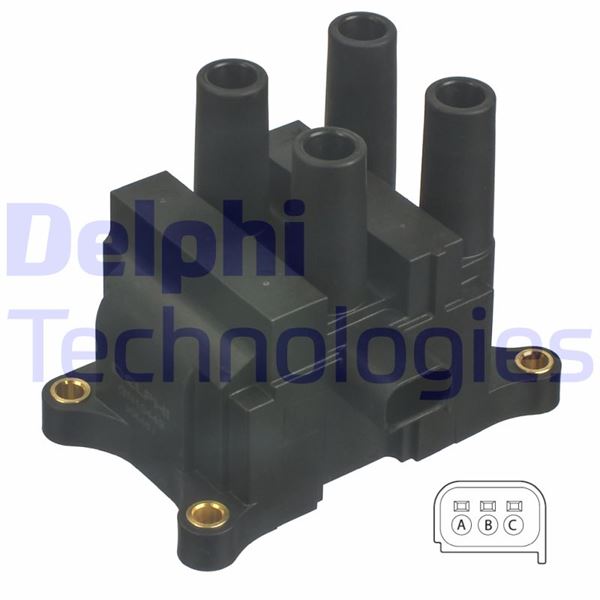 DELPHI GN10449-12B1 Ateşleme Sistemi Ateşleme Bobini - FORD C-MAX II (DXA/CB7, DXA/CEU) uyumlu